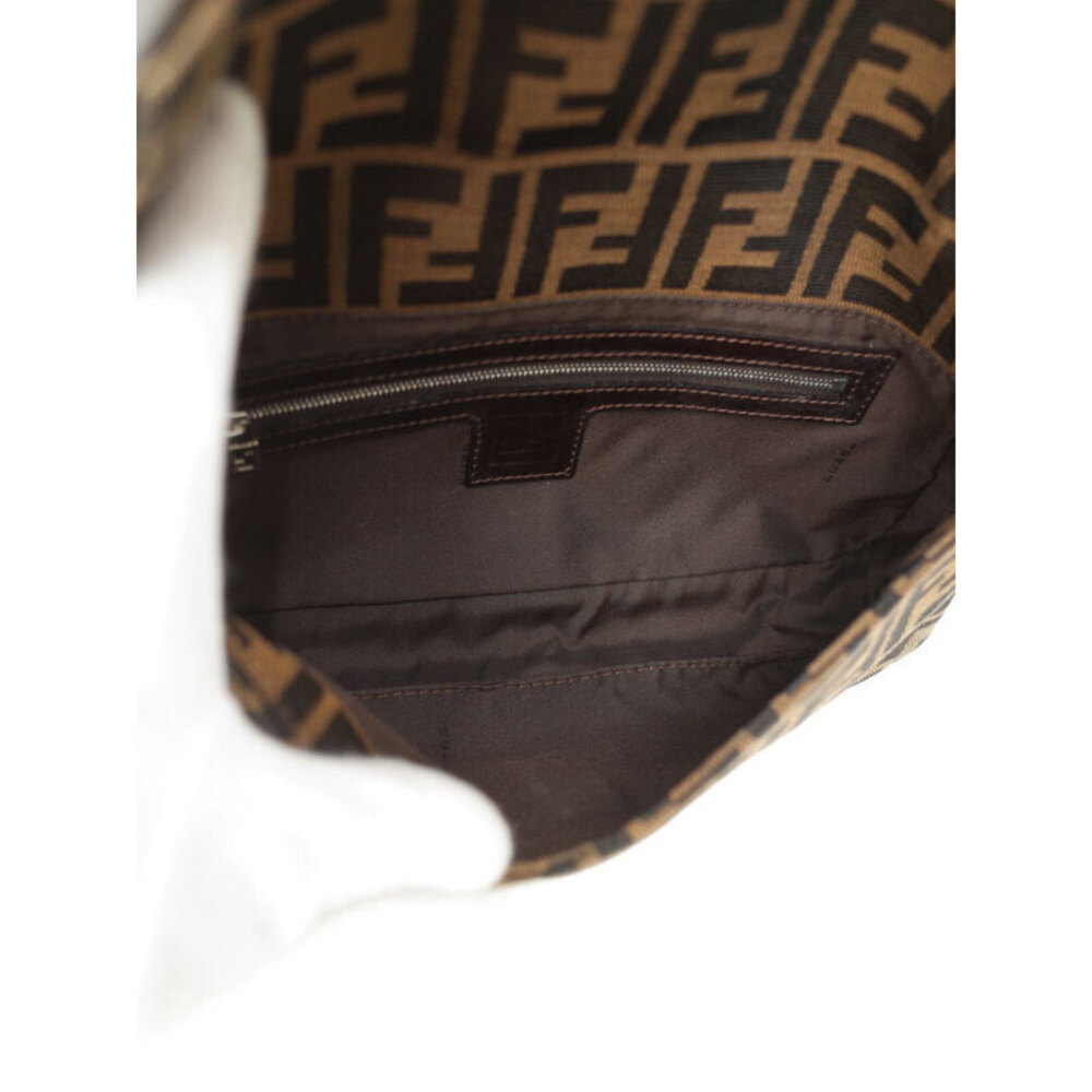 Fendi Zucca Baguette shoulder bag Brown - Picture 3 of 9
